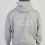 SikSilk - Grey Marl Graphic Hoodie